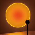 Sunset projection lamp glow